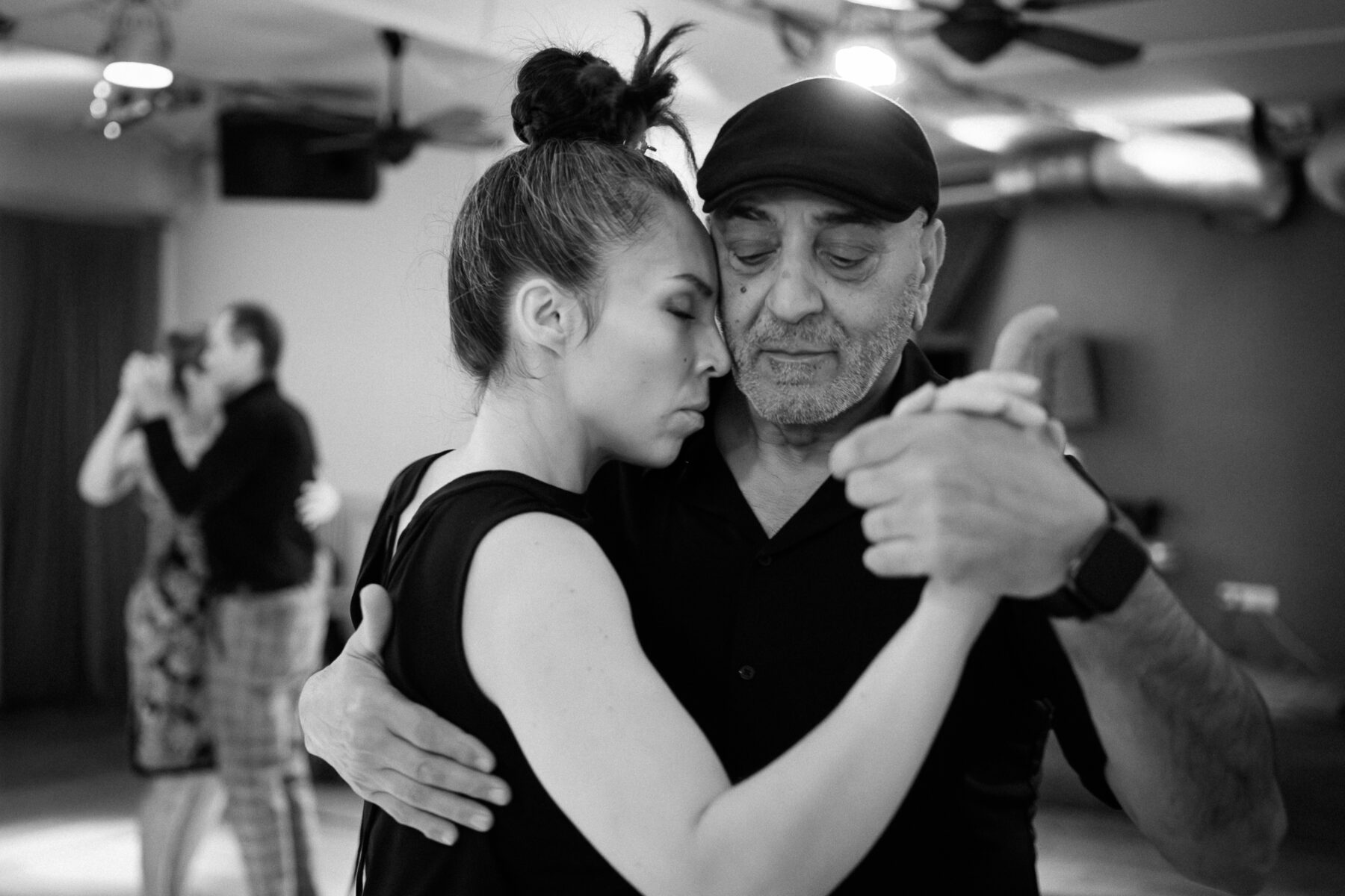 Saumer Al-Hassani und Marianna Mingaleva tanzen seit vielen Jahren gemeinsam Tango.