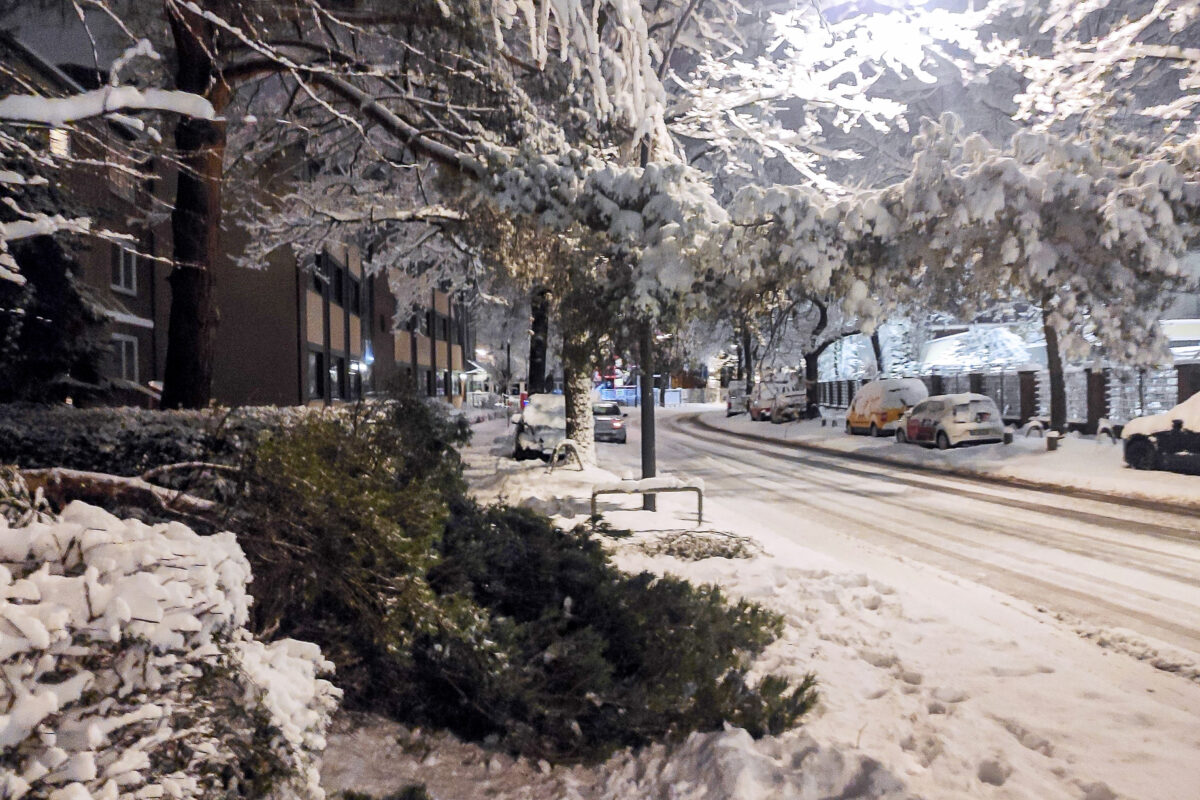 In den vergangenen Tagen hat es in Hamburg viel geschneit. Foto: Eimsbütteler Nachrichten