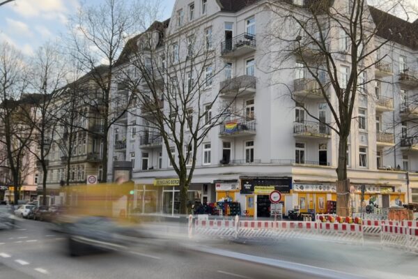 Der Langenfelder Damm und die Lappenbergsallee sollen von Autos überlastet werden. Foto: Alexis Milne