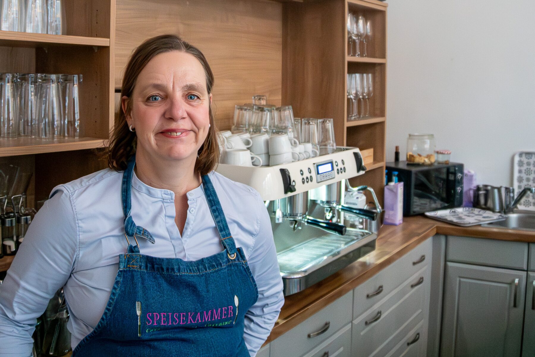 Tanja Pies von der Speisekammer teilt ihr Rezept für Käsespätzle. Foto: Alexis Milne