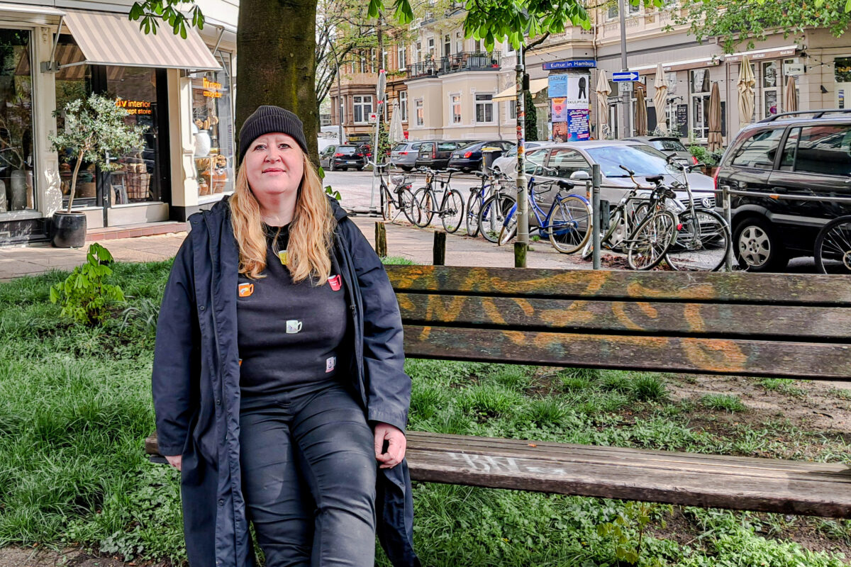 Linda Langer hatte die Idee für ein Indoor-Straßenfest. Foto: Angela Woyciechowski