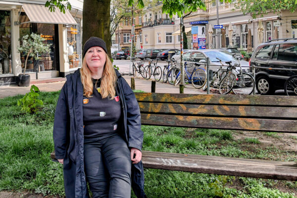 Linda Langer hatte die Idee für ein Indoor-Straßenfest. Foto: Angela Woyciechowski