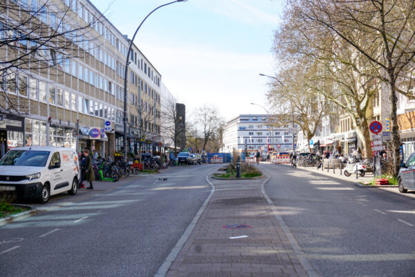 Die Fernwärmebaustelle soll bald verschwinden. Tempo 30 wird es in der Osterstraße allerdings nicht geben. Foto: Ella Schinkel