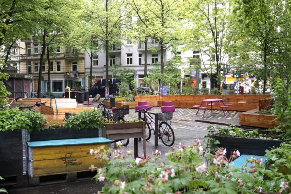 In Eimsbüttel wurden neue Nachbarschaftsräume eröffnet. Foto: Ella Schinkel