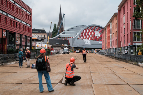 Die Sperrung an der Sternbrücke verlängert sich. Foto: Rainer Wiemers