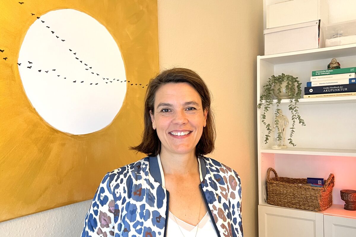 Gabi Stuckhardt bietet im "Home of Wellbeing" Psychotherapie an. Foto: Eimsbütteler Nachrichten