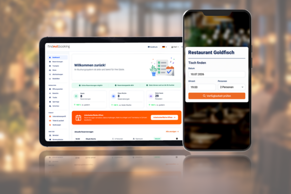 Mit findout.booking legen Gastronomen selbst fest, wann und wie viele Gäste online reservieren können. Foto: findout.booking