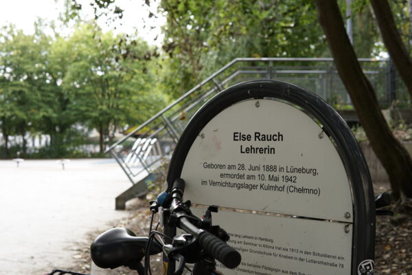 Am Else-Rauch-Platz soll ein Gedenkort entstehen. Foto: Sarah Jaskulski