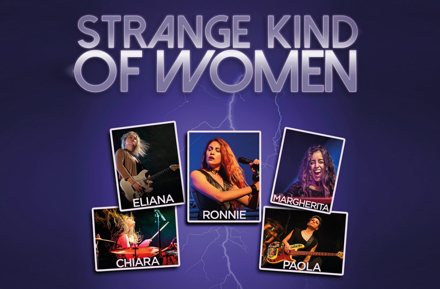 Am 10. Oktober kommt Strange kind of Women ins Logo.