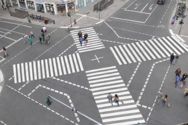 Grafik Diagonalquerung Osterstraße mit KI erstellt. Grafik: SPD Fraktion Eimsbüttel/Anna Tewes